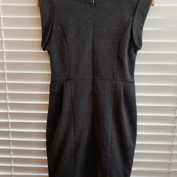 Forever 21 Grey Dress Sz: Small - Picture 3 of 8